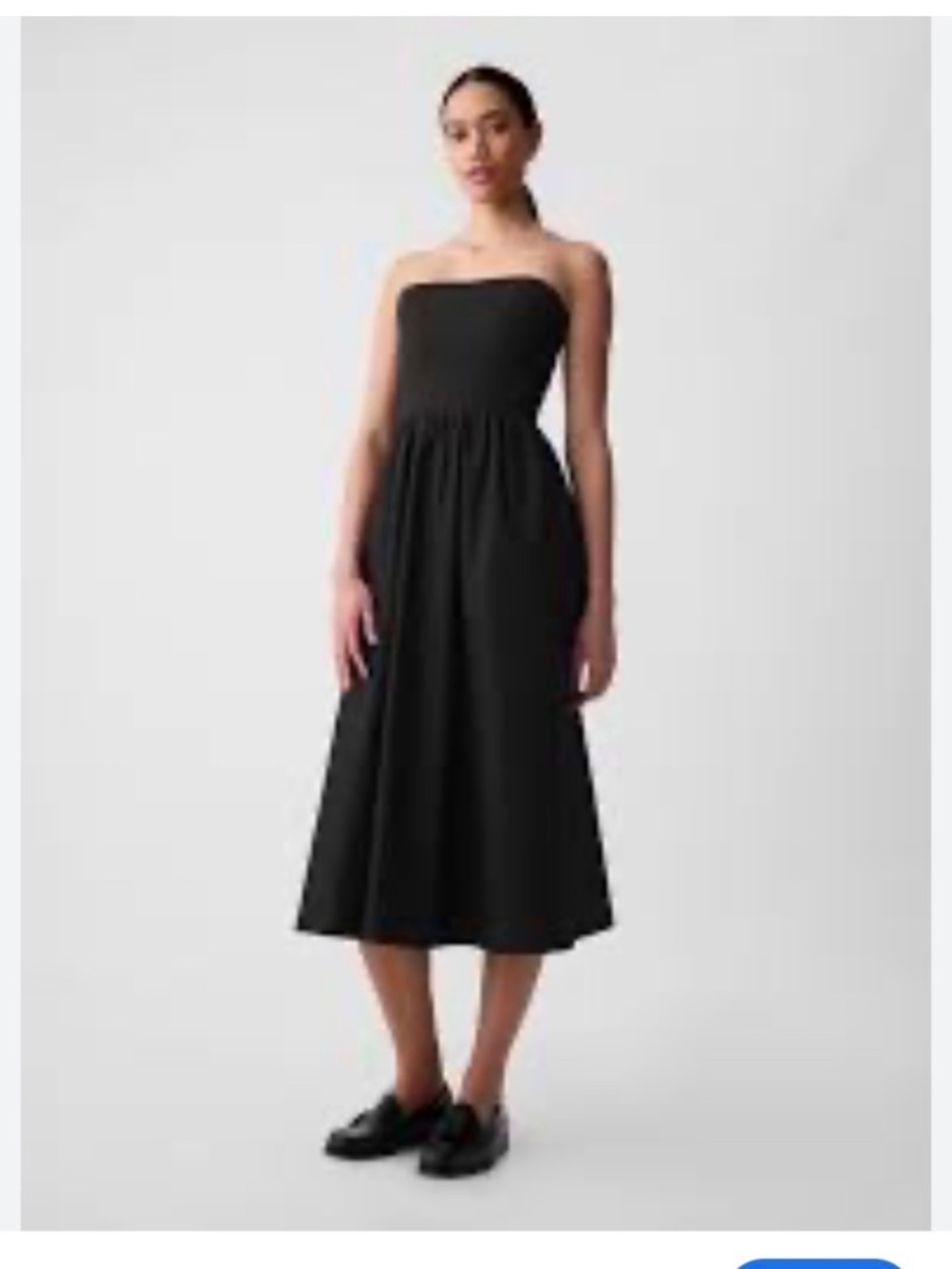 Mixed Media Midi Dress from Gap- Size small
